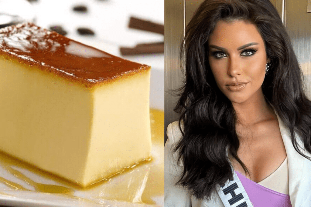 Leche asada, uno de los postres chilenos destacados en las redes tras la eliminación de Emilia Dides en Miss Universo.