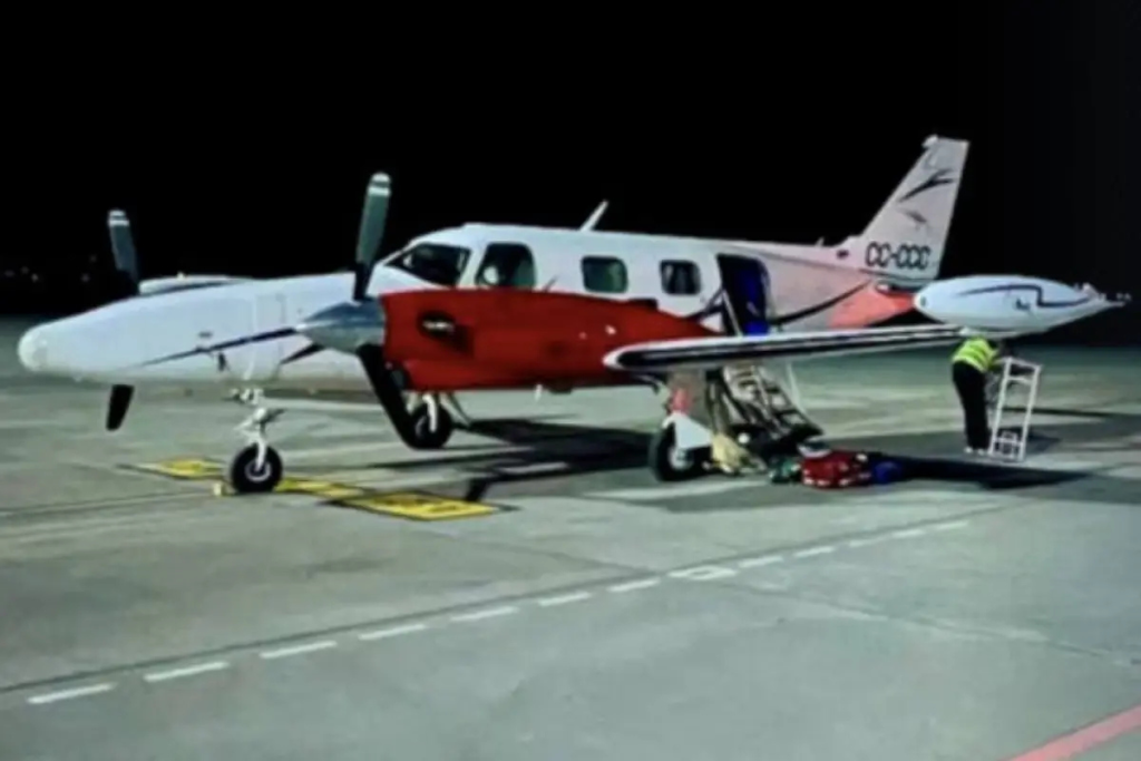 imagen de la Avioneta ambulancia desaparecida
